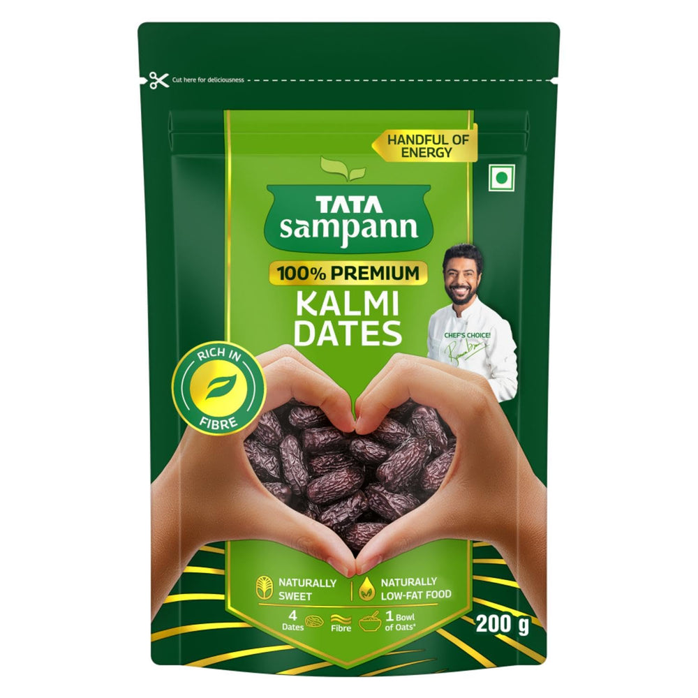 Tata Sampann Premium Kalmi Dates/Khajoor, 200g