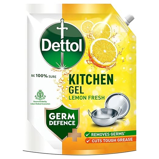 Dettol Dishwash liquid and Kitchen Gel