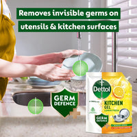 Dettol Dishwash liquid and Kitchen Gel