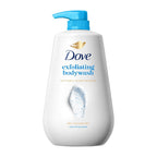 DOVE Exfoliating Bodywash, 825ml, for Smooth Radiant Skin, with Triple Hydration Serum & Glycerine, Dermatologically Tested, Paraben & Sulphate-Free, for Men and Women