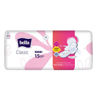 Bella Classic Maxi Drai Pads For Women | Sanitary Napkins | Drai Topsheet | 28 Cm Long | With Wings Extra Protective Zone | For Rash Free Period | Comfort Cussion | Pack Of 4 | 15 Pcs Each