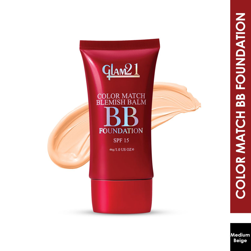 Glam21 Color Match BB Foundation SPF15,46gm