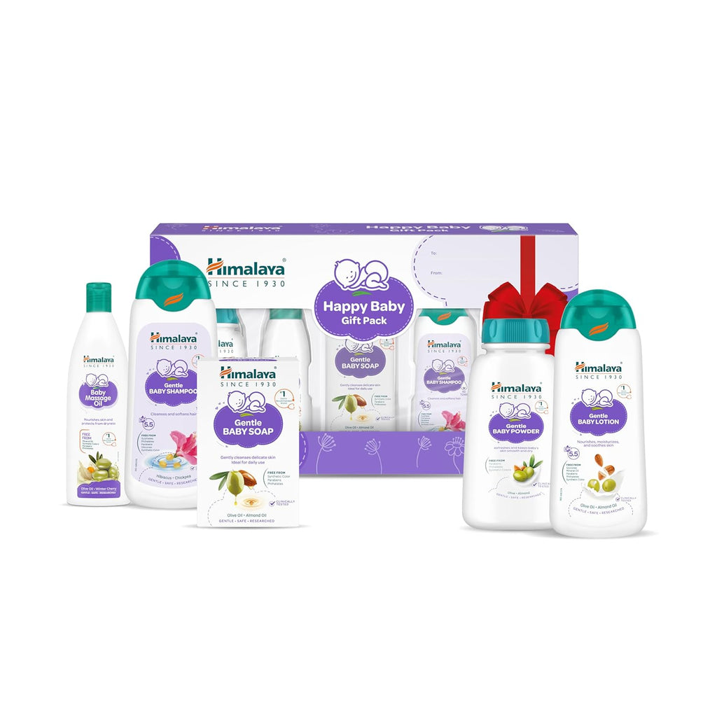 Himalaya Happy Baby Gift Pack 5s with Newborn Baby Essentials