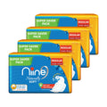 NIINE Naturally Soft Regular Sanitary Napkins for women|230mm Long| Extra Soft & Cottony for Rash Control|2x Absorption|Anti-Leak Lock Protection |Super Saver Pack|(Pack of 4) 72 Pads