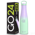 Stainless Steel Water Bottle Morocco Purple-Green Ombre 600ml