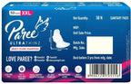Paree Ultra Thinz Soft & Rash Free Double Feathers XXL Sanitary Pad (Pack of 50)