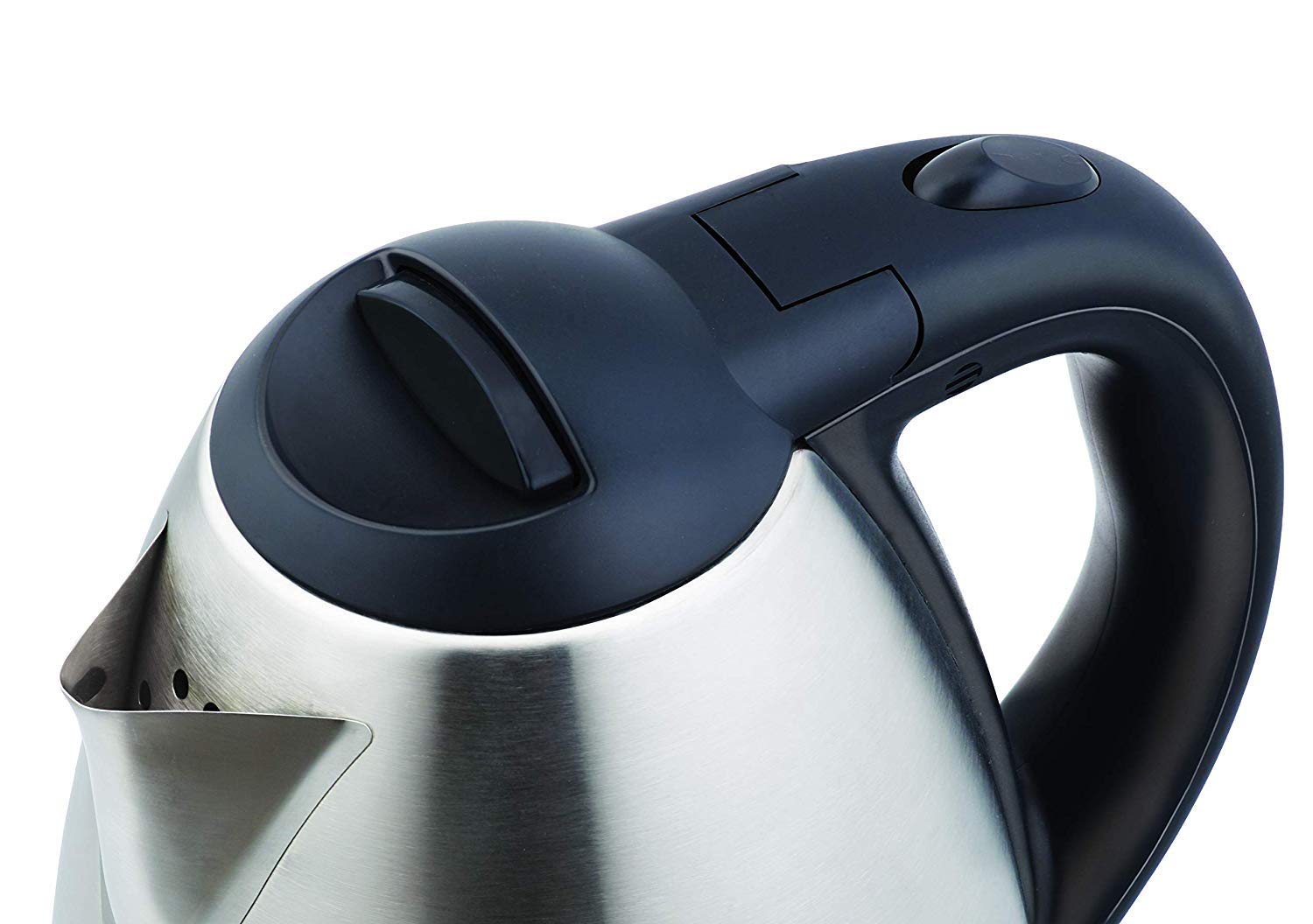 Bajaj 1.2L SS Cordless Electric Kettle (Black)