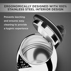 Butterfly Evo Pro 1.5L Electric Kettle | 1350 W | 360 degree Swivel Power Base | Auto Shut Off | For Hot Water, Tea, Coffee, Noodles | Dry Boil Protection
