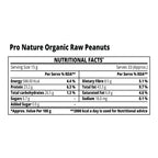Pro Nature Organic Raw Peanuts- 1kg |