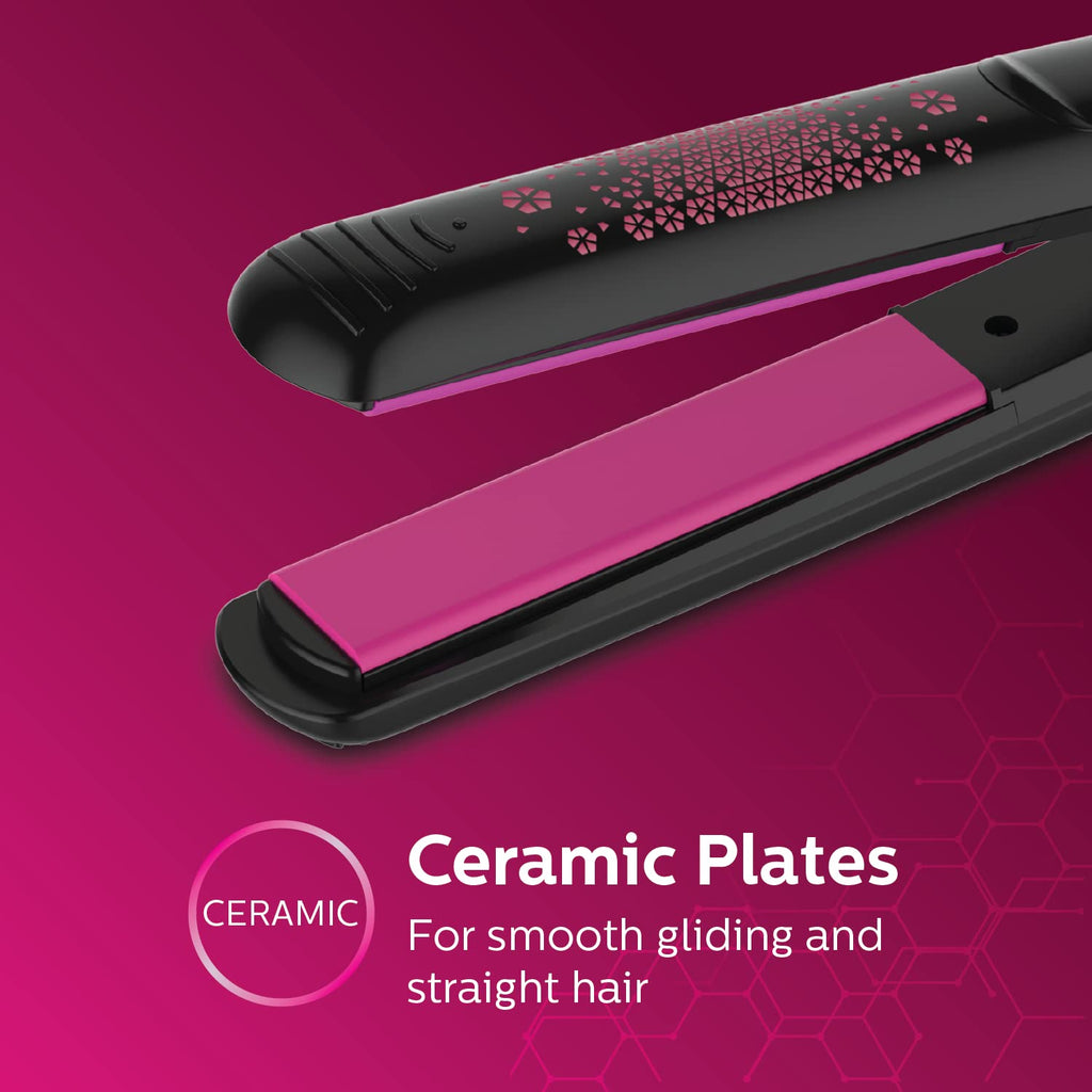 Philips India's No.1 Hair Styling Brand | Hair Dryer & Straightener | Combo Kit | Blow Dry for Men & Women | Minimized Damage | Designed for Indian Hair, HP8643