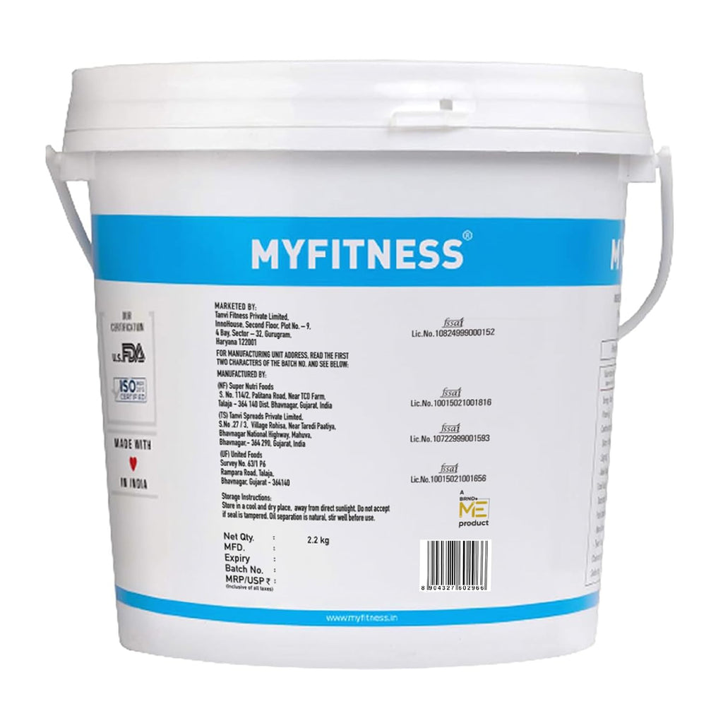 MYFITNESS Peanut Butter Chocolate Flavour, Crunchy 2.2kg