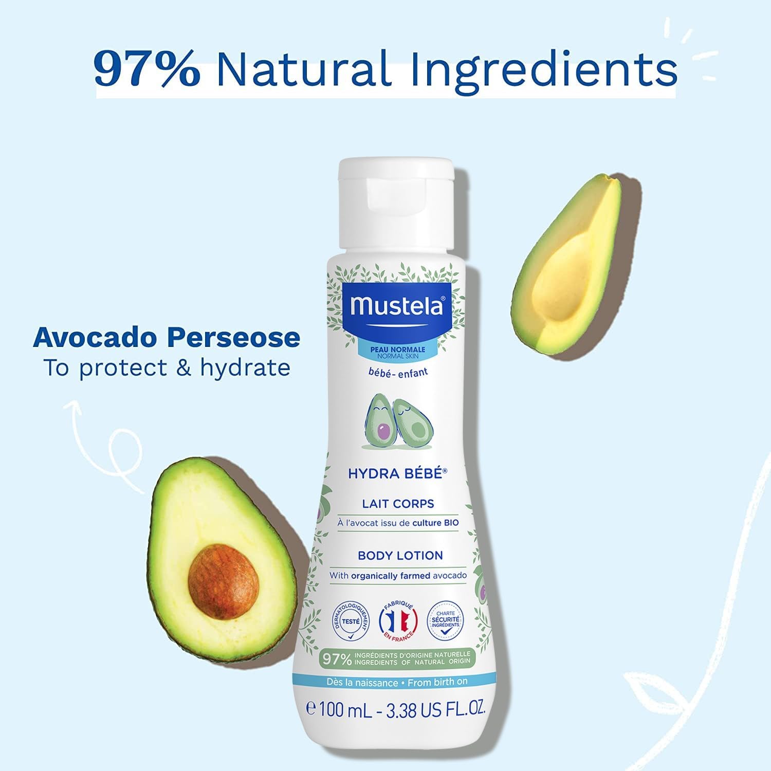 Mustela Baby Skincare Combo – Buy 2 Cleansing Gel 500ml