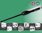 Professional Feel ABS Pro Hair Curler For Women - Electric Hair Curel Chopstick Curler Chopstick (Barrel Diameter: 9 mm)
