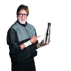 Cello OXY Stainless Steel Bottle, 1 Liter, Silver