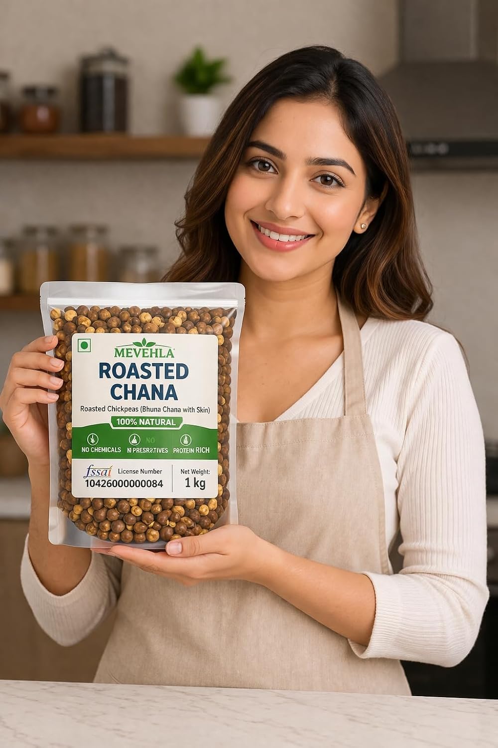 Roasted Chana Whole with skin,
