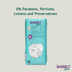 Bambo Nature Premium Baby Tape Diapers for Baby Medium Size (4-8 Kgs) - Super Absorbent, Breathable, Extra Soft, Dermatologically Tested, Hypoallergenic Infant Nappies With Wetness Indicator, 52 Count