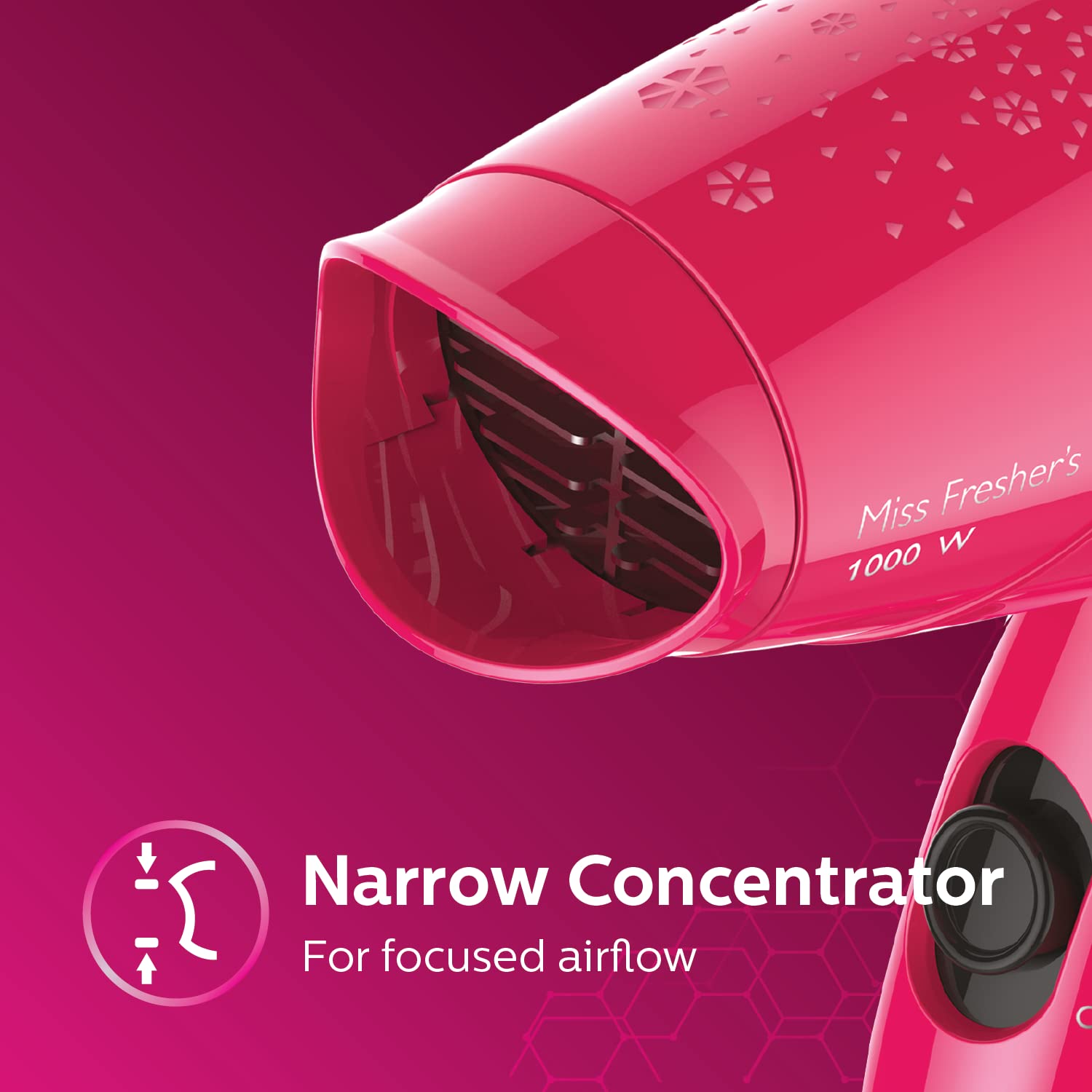 Philips India's No.1 Hair Styling Brand | Hair Dryer & Straightener | Combo Kit | Blow Dry for Men & Women | Minimized Damage | Designed for Indian Hair, HP8643