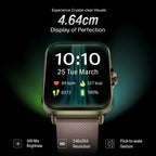 boAt Storm Infinity w/21 Days Extensive Battery Life, BT Calling, Huge 550mAh Battery, Fast Charge, 1.83” (4.65cm) Display, HR, SpO2 & Sleep Tracking, Smart Watch for Men & Women (Cherry Blossom)