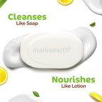 Mamaearth Vitamin C Moisturizing Lotion Soap(Value Pack of 4) - 125 g X 4 Units | Deeply Cleanses | Moisturizing Bathing Bar | Brightens Skin | Nourishes Dry Skin | Non-Drying | 76% TFM Grade 1 Soap