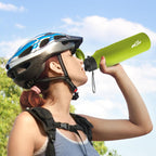 MILTON Caper 1000 Stainless Steel Water Bottle 870 ml, Single Walled, ISI Certified I Leak Proof Lid, Rust Proof I For School, Office, Gym I Neon Green