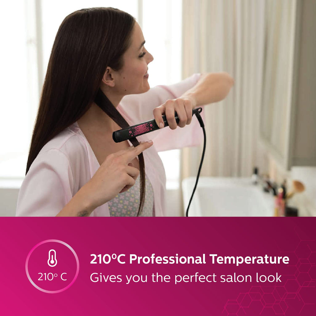 Philips India's No.1 Hair Styling Brand | Hair Dryer & Straightener | Combo Kit | Blow Dry for Men & Women | Minimized Damage | Designed for Indian Hair, HP8643