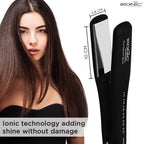 IKONIC PRO TITANIUM SHINE BLACK HAIR STRAIGHTENER