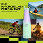 Stainless Steel Water Bottle Morocco Purple-Green Ombre 600ml