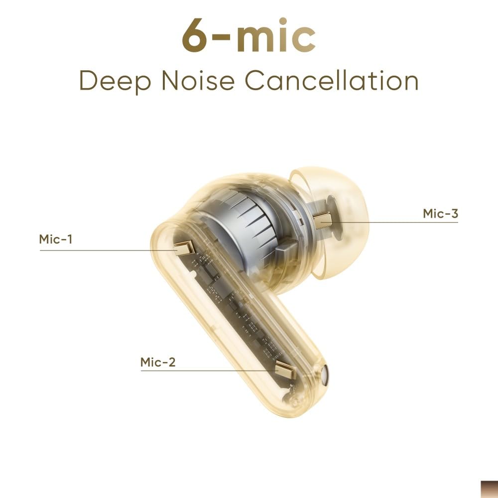 realme Buds Air 8,11mm+6mm Dual Dynamic Bass Drivers,58Hrs Playtime, 55dB ANC,6 Mic ENC, 45ms Low Latency, 360° Spatial Audio, Hi-Res LHDC, IP55 Dust & Water Resistant, BT V5.4 (Master Grey)