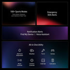 boAt Storm Infinity w/21 Days Extensive Battery Life, BT Calling, Huge 550mAh Battery, Fast Charge, 1.83” (4.65cm) Display, HR, SpO2 & Sleep Tracking, Smart Watch for Men & Women (Cherry Blossom)