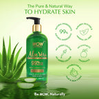 WOW Skin Science 99% Pure Aloe Vera Gel for Face, Skin &amp; Hair - 500ml