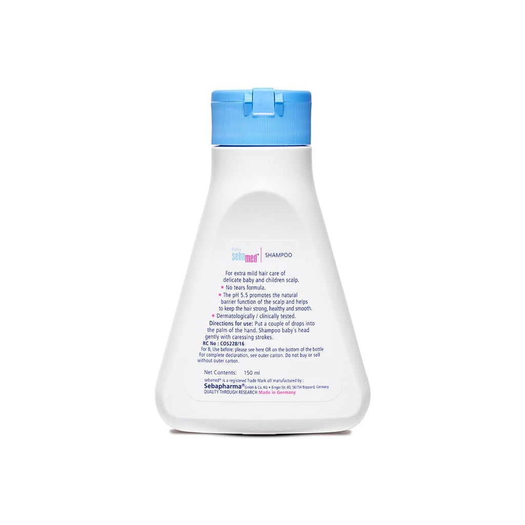 Sebamed Baby Shampoo|pH 5.5| Soap Free| No Tears | 150 ml