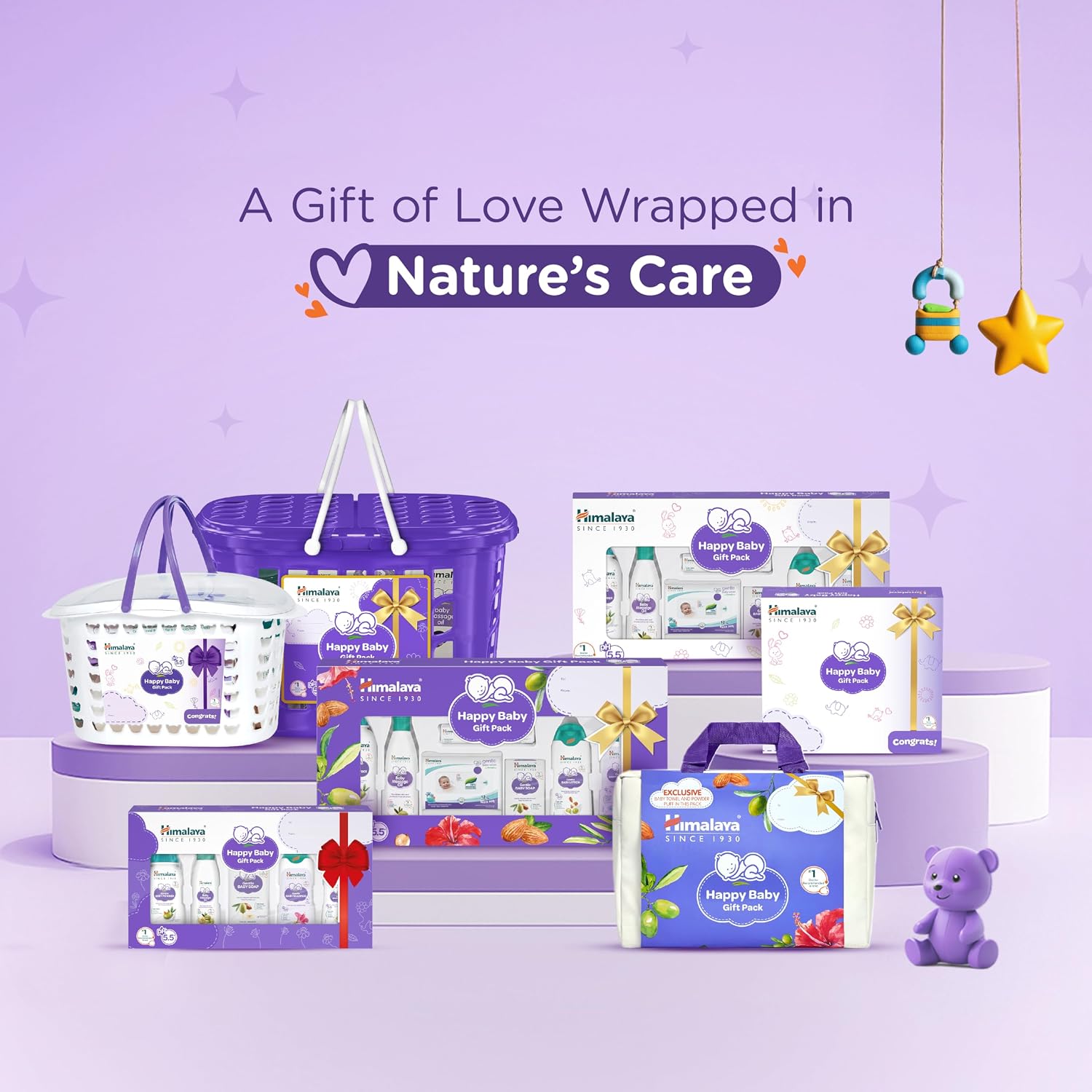 Himalaya Happy Baby Gift Pack 5s with Newborn Baby Essentials