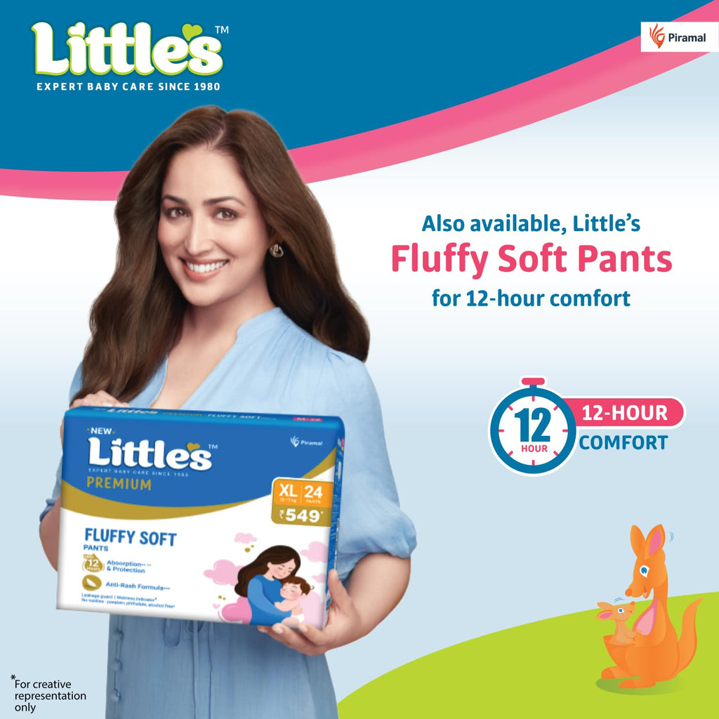 Little's Soft Cleansing Baby Wipes with Lid | 80 Wipes x Pack of 2 - 160 Wipes | Extra Thick & Moist Wet Wipes for Baby's | Prevents Rashes &...