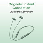realme Buds Wireless 3 Neo in Ear Bluetooth Neckband with 13.4 Mm Dynamic Bass Boost Driver,Upto 32 Hours Playback,Fast Charge,Ai Enc,45Ms Low Latency,Ip55 Dust&Water Resistannt&Bluetooth V 5.4 Green