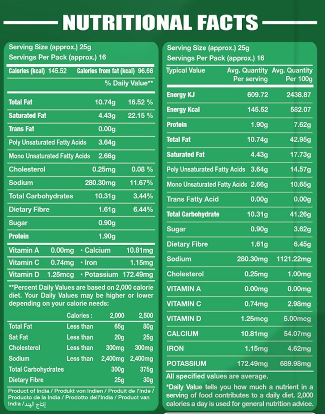 Prabhuji Pure Food Aloo Bhujia Namkeen 900g