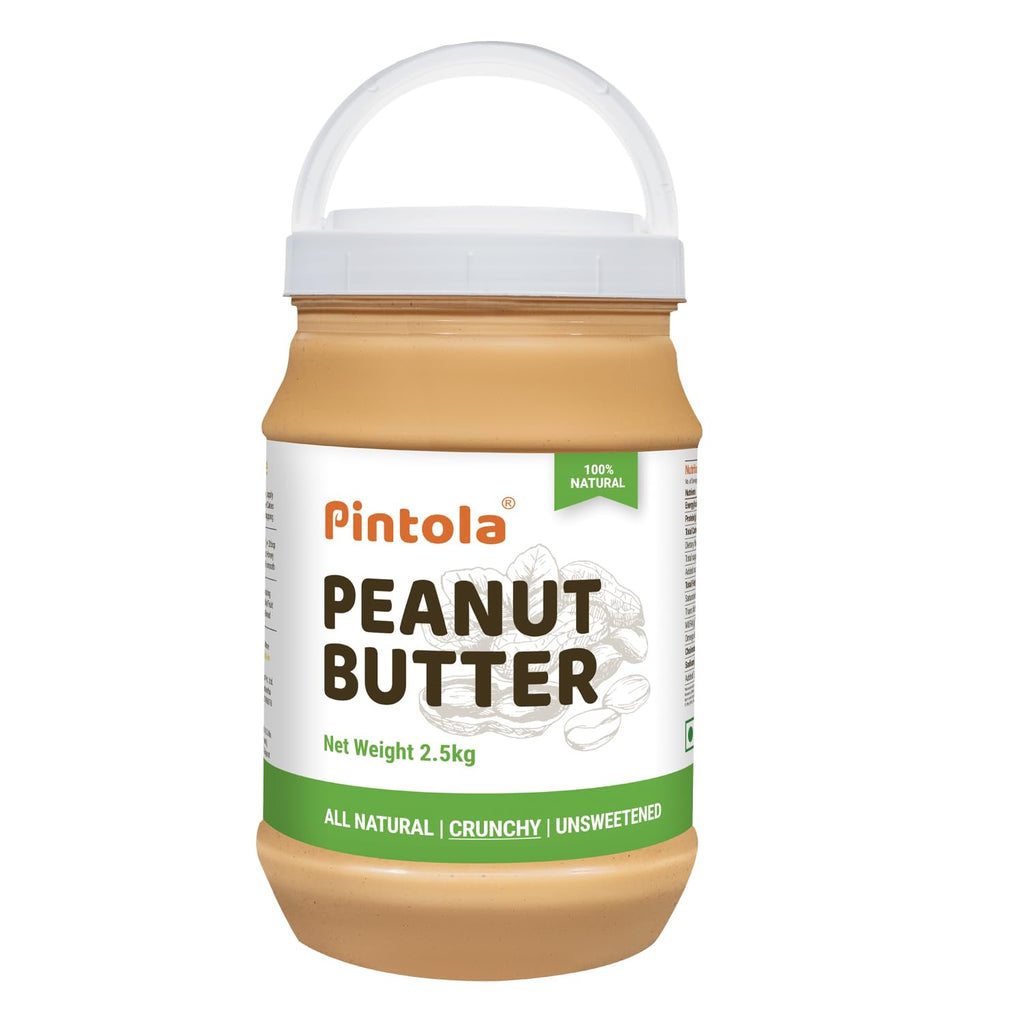 Pintola All Natural Peanut Butter Crunchy 2.5kg