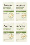 Aveeno Moisturizing Bar for Dry Skin 3 Oz (Pack of 4)