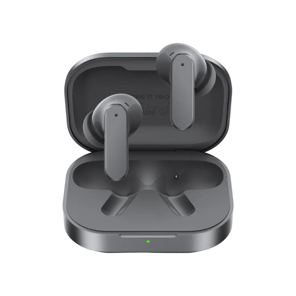 realme Buds Air 8,11mm+6mm Dual Dynamic Bass Drivers,58Hrs Playtime, 55dB ANC,6 Mic ENC, 45ms Low Latency, 360° Spatial Audio, Hi-Res LHDC, IP55 Dust & Water Resistant, BT V5.4 (Master Grey)