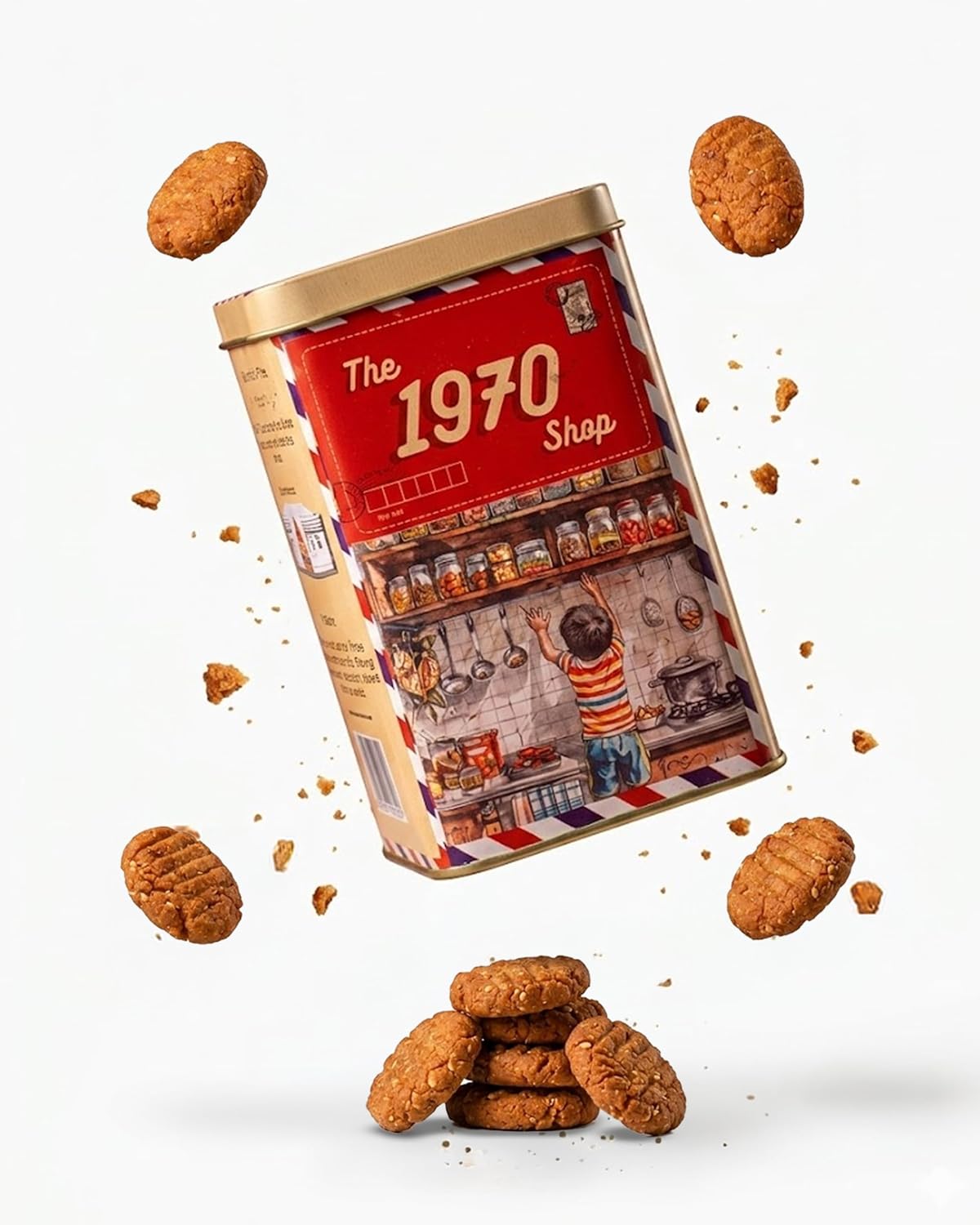 The 1970 Shop Desi Ghee Gud Thekua (No Maida) 250 g