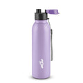 MILTON Caper 1000 Stainless Steel Water Bottle 870 ml, Single Walled, ISI Certified I Leak Proof Lid, Rust Proof I For School, Office, Gym I Purple