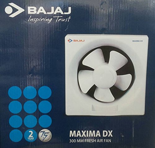Bajaj Fresh Air Maxima DXI 300mm Exhaust Fan (White)
