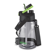 MILTON Eros 1000, 2-in-1 Sip or Gulp Lid Water Bottle 960ml | Unbreakable - Crystal Clear Plastic | Leak-Proof & BPA-Free, One-Click Open | Ideal for School, Office, Gym & Travel Use, Black
