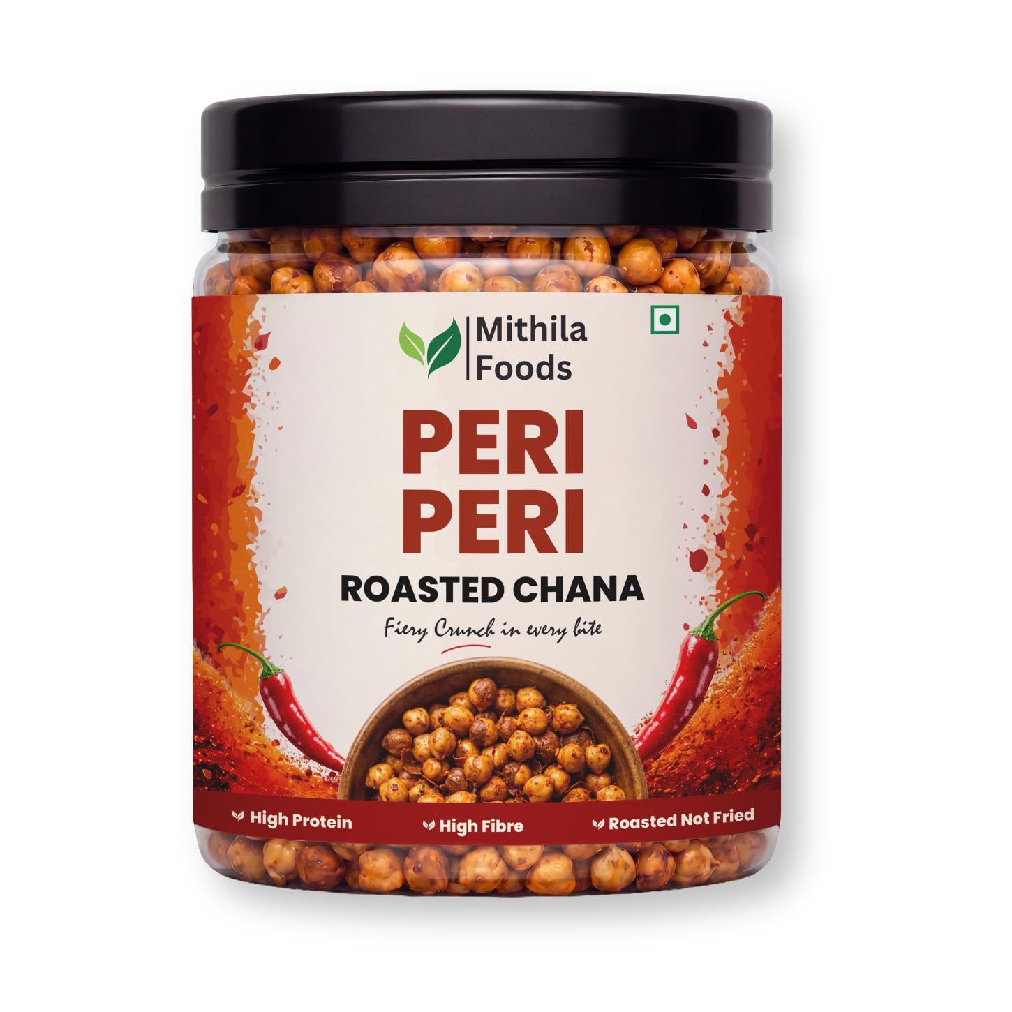 MITHILA FOODS 250g Peri Peri Roasted Chana