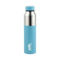 CELLO Arctic Stainless Steel Water Bottle for Office & Daily Use 1000 ml Blue | ISI Certified Fridge Safe Easy Grip Stylish Colorful Rustproof & Leakproof Steel Water Bottle for Travel Gym College