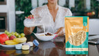 NutriOrganics Rolled Oats 1 Kg - Diet Food | 100% Wholegrain Jumbo Oats | Oats For Weight Management | High Fibre Breakfast | Rich In Protein (Pack of 3)