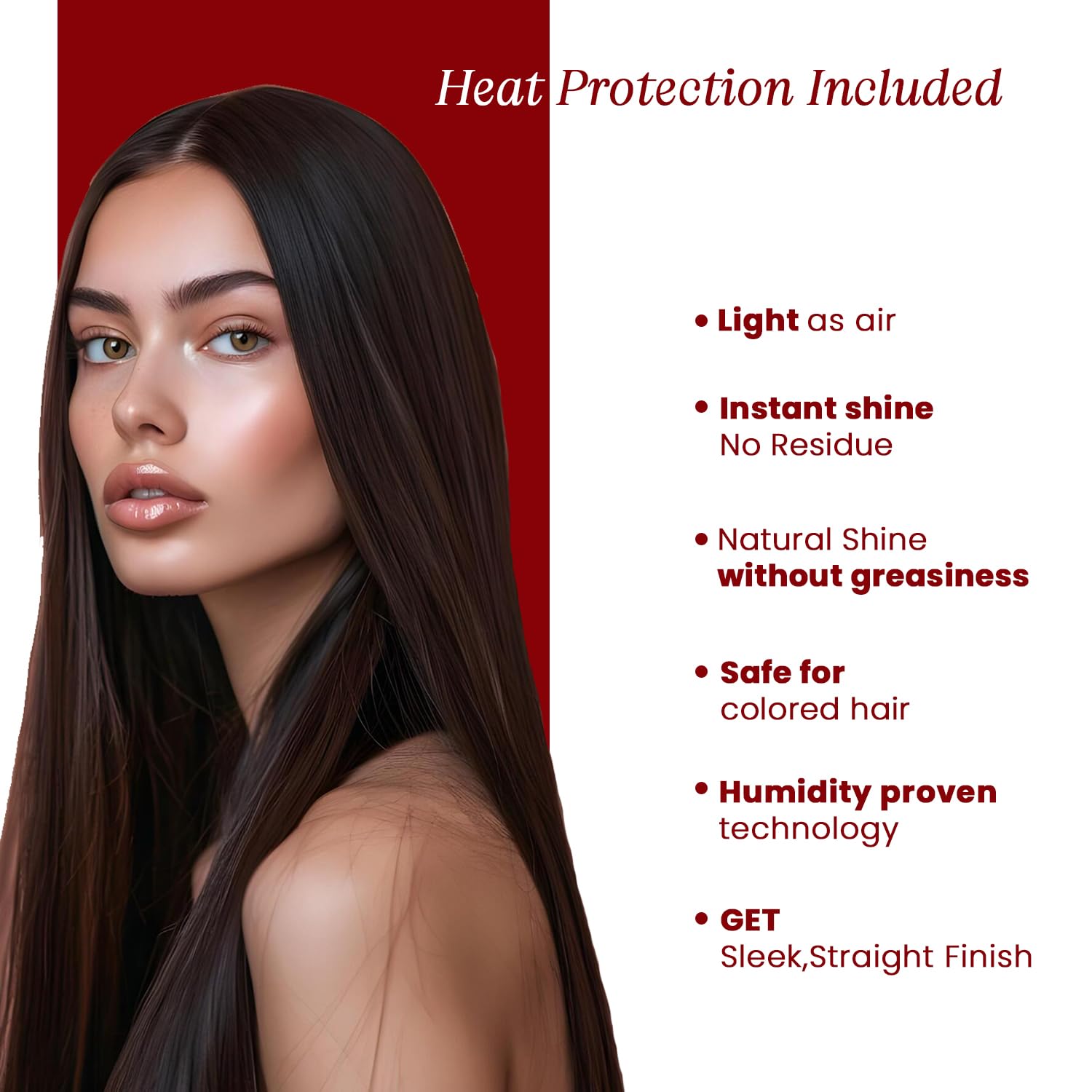Urban Yog MakeMeeBold 3-in-1 Hot Air Brush & Frizz Fix Mist Combo | 1.5" Barrel Hair Dryer, Straightener & Volumizer | Anti-Frizz Hair Spray for Smooth, Frizz-Free Hair