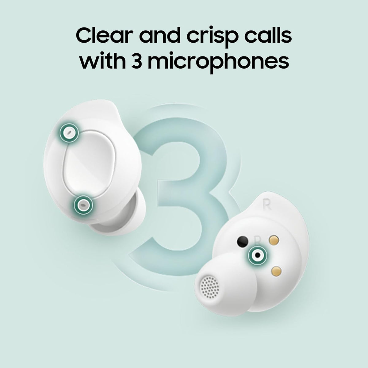 Samsung Galaxy Buds FE (Graphite)| Powerful Active Noise Cancellation | Enriched Bass Sound | Ergonomic Design | 30-Hour Battery Life