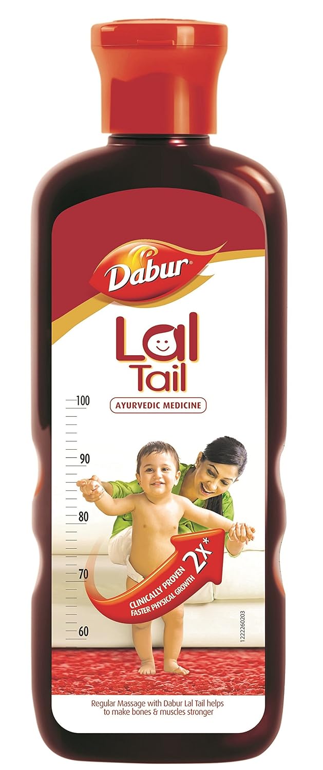 Dabur Lal Tail - 500ml & Dabur Giloy Neem Tulsi Juice -1L