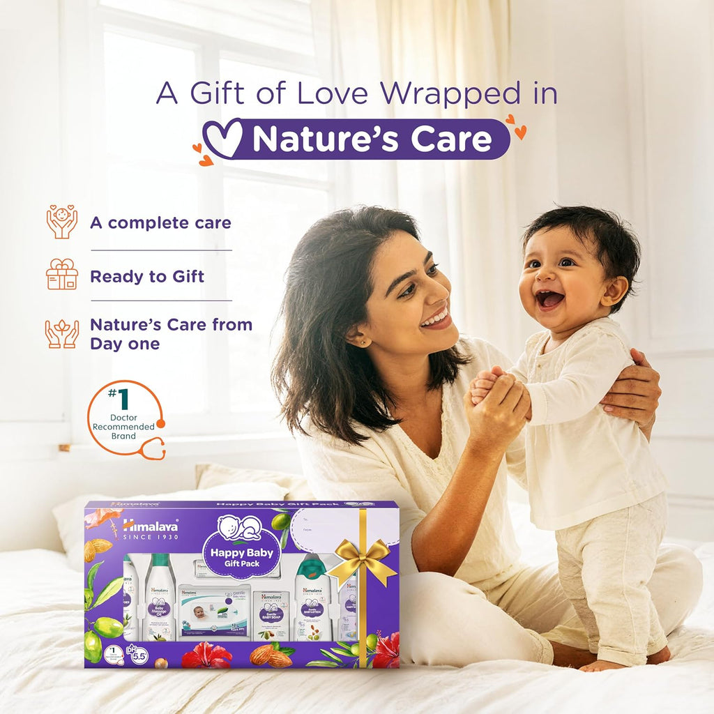 Himalaya Happy Baby Gift Pack 7s with Newborn Baby Essentials