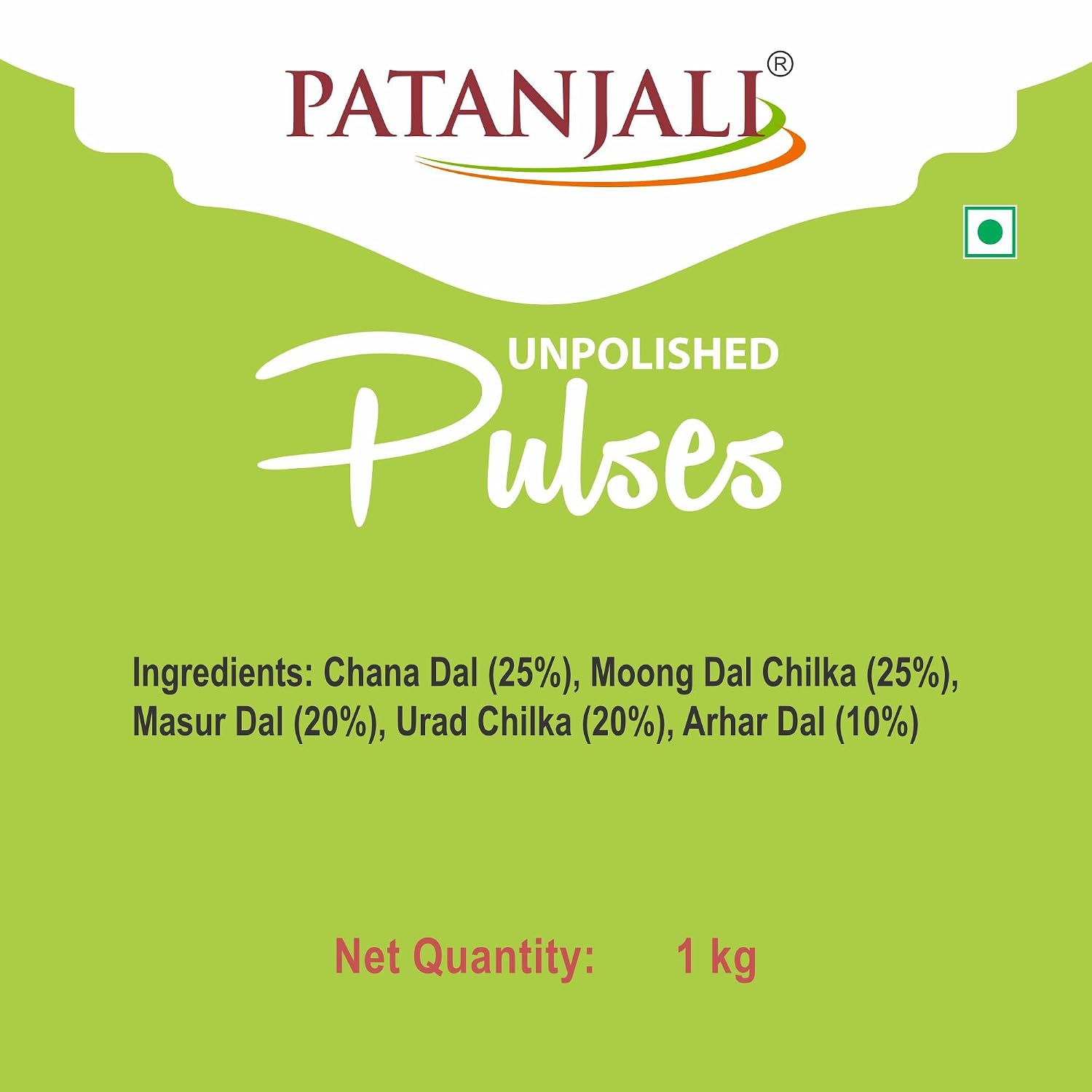 Patanjali Unpolished Mix Dal 1kg
